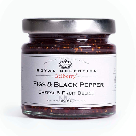 Belberry confit cu smochine si piper negru 130g Belberry
