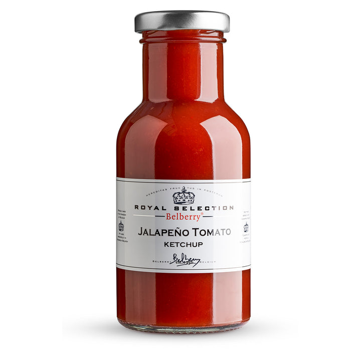 Ketchup cu ardei Jalapeño Belberry 250 ml - Delicatessen Delicatessen Sosuri