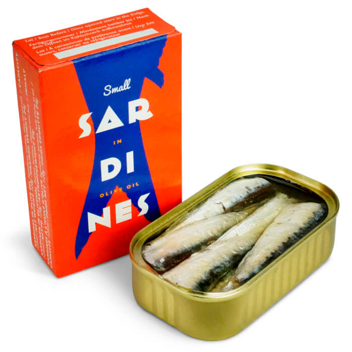 Sardine in ulei de masline - Delicatessen Delicatessen Peste si fructe de mare
