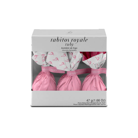 Smochine în ciocolată Ruby Collection 3U Rabitos Royale 47g Delicatessen