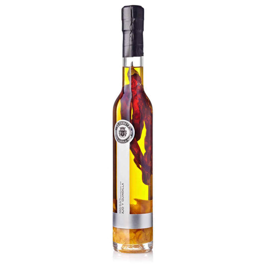 Ulei de măsline infuzat cu usturoi și ardei iute La Chinata 250ml Delicatessenro