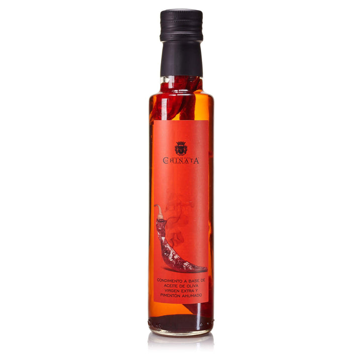 Ulei de masline extravirgin cu aroma de paprika La Chinata 250ml - Delicatessen Delicatessenro Ulei de Masline