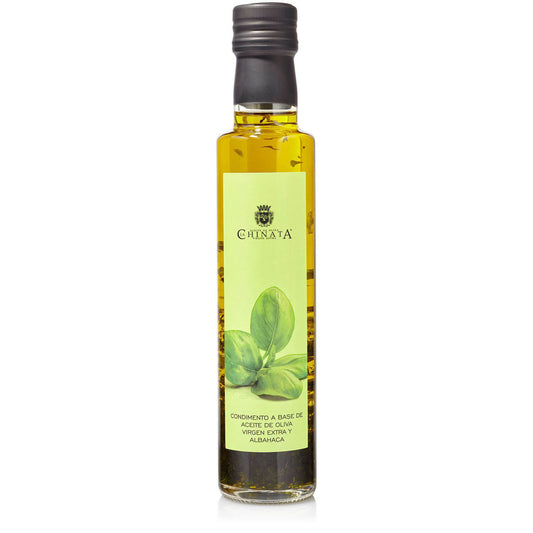 Ulei de măsline extravirgin cu busuioc La Chinata 250ml Delicatessenro