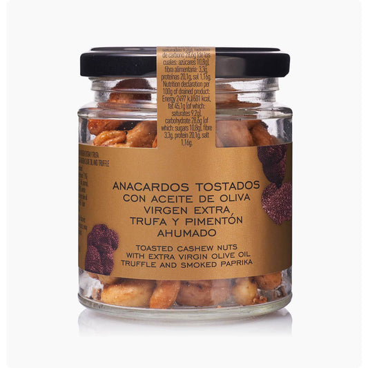 Nuci caju cu trufe de pădure și paprika 110g La Chinata Delicatessen