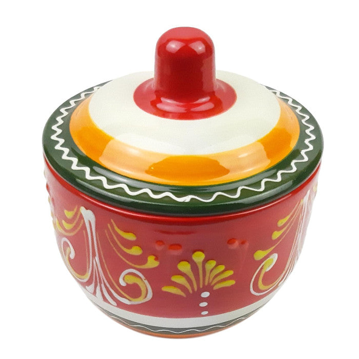 Bol pentru zahar din ceramica pictat manual Toledo, Don Gastronom 13x15 cm - Delicatessen Delicatessen Ceramica