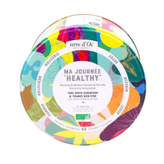 Colectie de 42 de ceaiuri "Healthy" Terre d`Oc 65.8g Terre d'Oc