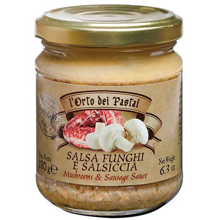 Salsa de ciuperci și cârnați Antico Pastificio Umbro 180g Delicatessen
