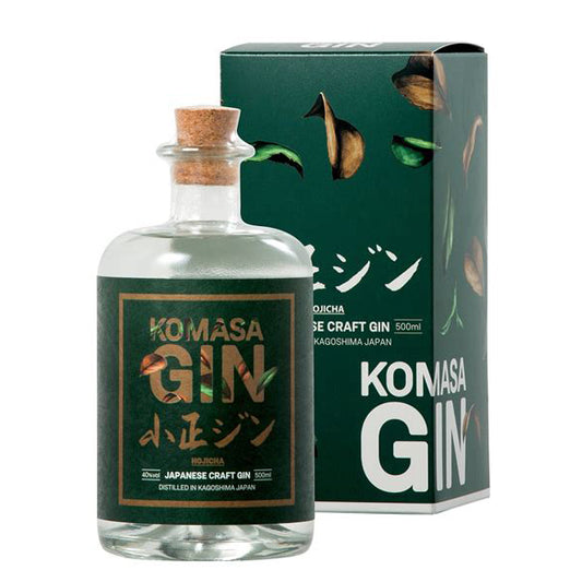 Sticlă de gin japonez Komasa Hojicha, 500 ml