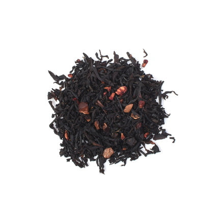 Ceai negru organic "Winter Ball" cu ciocolata si aroma de zmeura - Delicatessen Delicatessen