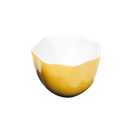Bol din ceramică, pentru gustări, galben 8 x 6 cm Delicatessen