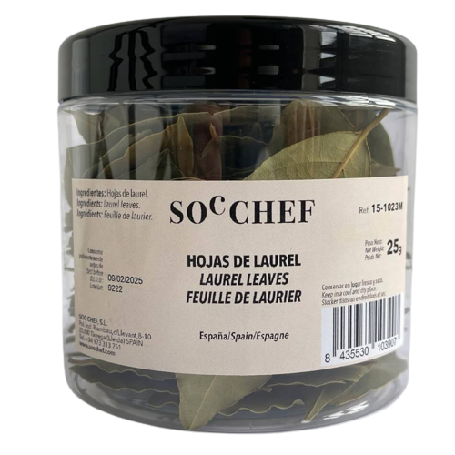 Foi de dafin SOC Chef 25g - Delicatessen Delicatessen Sare si condimente