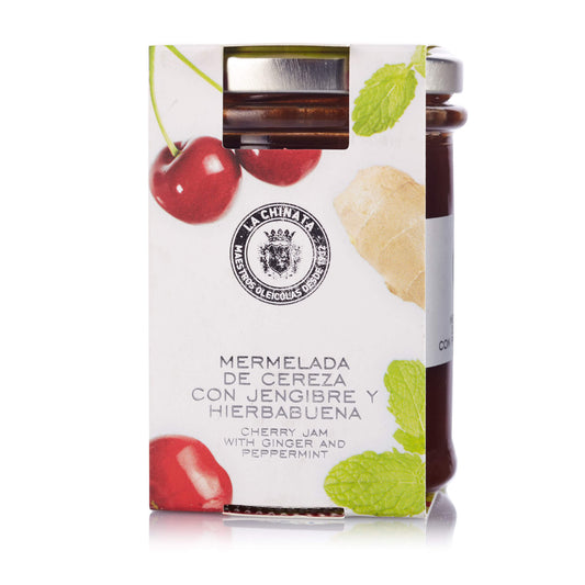 Gem de cireșe cu ghimbir și mentă La Chinata 210g Delicatessen
