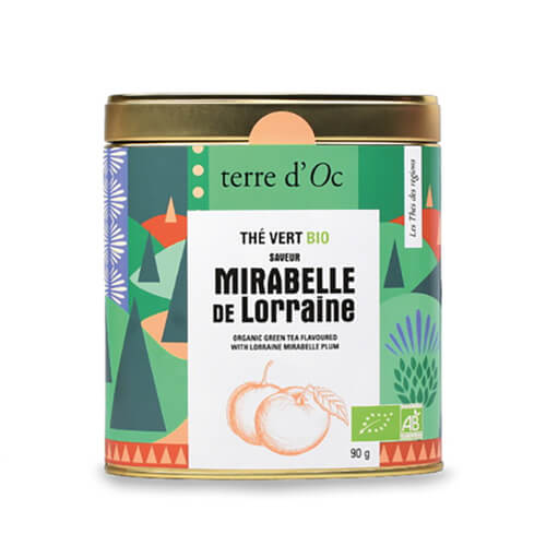 Ceai verde bio cu corcoduse din Lorraine, Terre d'Oc 90g - Delicatessen Delicatessen Ceai