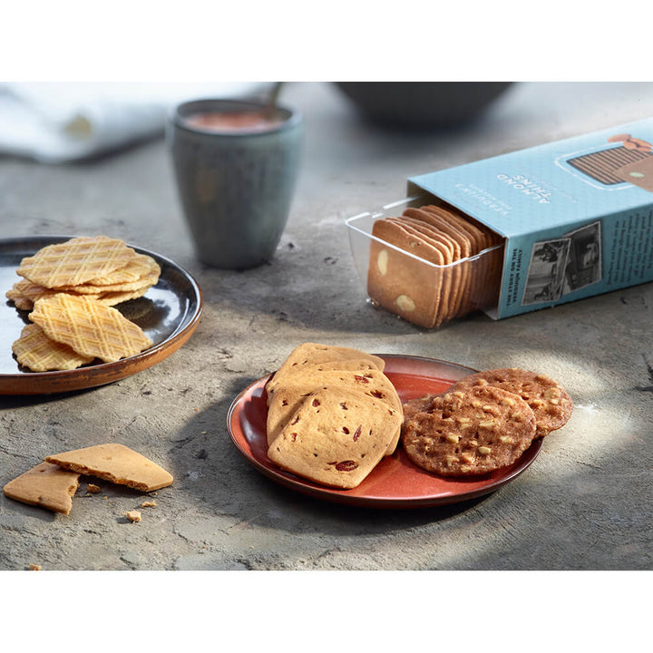 Biscuiti cu bucatele de migdale Verduijn's Fine Biscuits 75g - Delicatessen Delicatessen