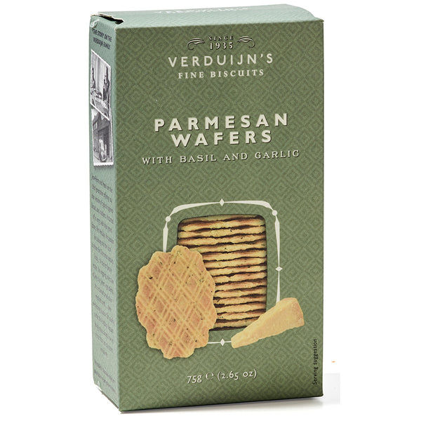 Crackers cu parmezan, busuioc si usturoi - Delicatessen Delicatessen De Rontait