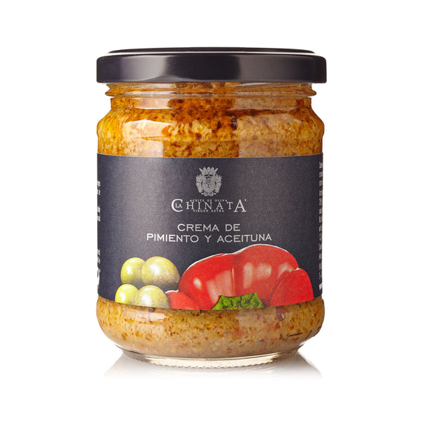 Crema de masline verzi si ardei La Chinata 180g - Delicatessen Delicatessen Pateuri si Rillettes