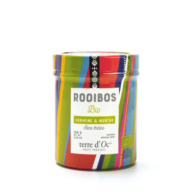Rooibos organic cu menta si verbina - Delicatessen Delicatessen Ceai