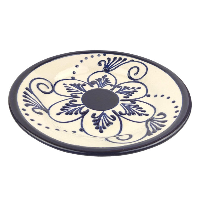 Farfurie rotunda din ceramica pictata manual - Granada - Delicatessen Delicatessen Ceramica