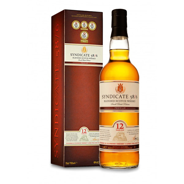 Whisky Syndicate 58/6, Blended , 12 Ani, 40%, 0.7L - Delicatessen Delicatessen alcool