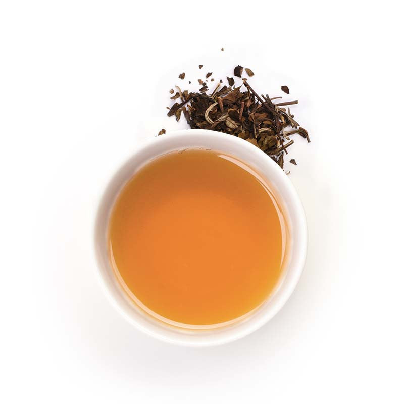 Ceai alb organic cu piersica si caisa - Delicatessen Delicatessen Ceai