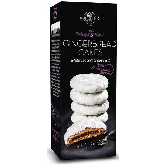 Turtă dulce cu ciocolată albă și coacăze Kopernik 150g Delicatessen