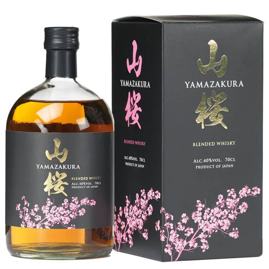 Sticlă de whisky japonez Yamazakura Blended, 700 ml