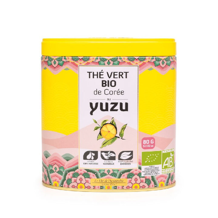 Ceai verde bio cu yuzu Terre d'Oc 80g - Delicatessen Delicatessen Ceai